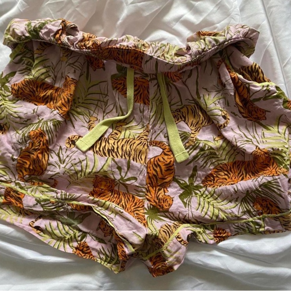 Tiger Print Women's Shorts